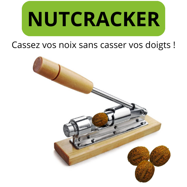 NUTCRACKER Casse noix rapide et sans effort