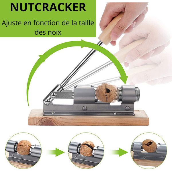 NUTCRACKER Casse noix rapide et sans effort