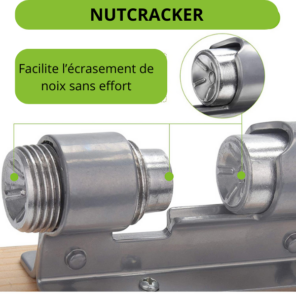 NUTCRACKER Casse noix rapide et sans effort